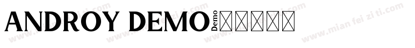 ANDROY DEMO字体转换